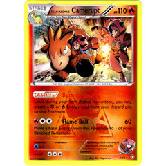 Team Magma's Camerupt - 2/34 - Holo Rare - Reverse Holo