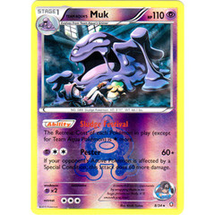 Team Aqua's Muk - 8/34 - Holo Rare - Reverse Holo