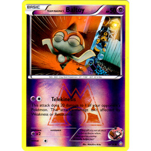 Team Magmas Baltoy - 10/34 - Common - Reverse Holo