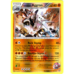 Team Magma's Aggron - 14/34 - Holo Rare - Reverse Holo