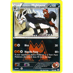 Team Magmas Mightyena - 19/34 - Common