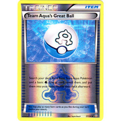 Team Aqua's Great Ball - 27/34 - Uncommon - Reverse Holo