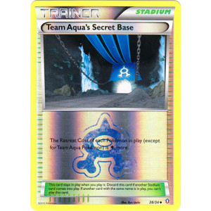 Team Aquas Secret Base - 28/34 - Uncommon - Reverse Holo