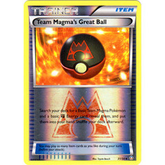 Team Magma's Great Ball - 31/34 - Uncommon - Reverse Holo