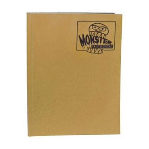 Monster Protectors 9 Pocket Matte Brown Binder