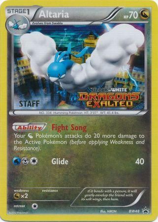 Altaria (Staff) - BW48 - Prerelease Promo