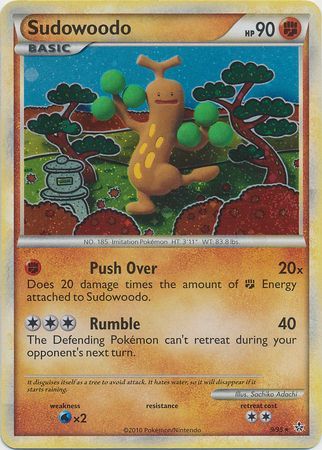 Sudowoodo - 9/95 - Holo Rare