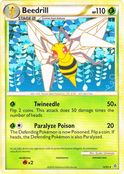 Beedrill - 12/95 - Rare