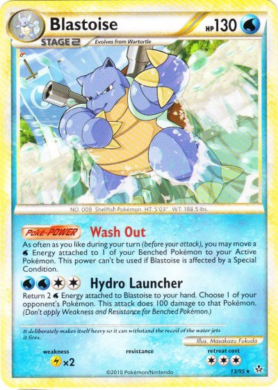 Blastoise - 13/95 - Rare