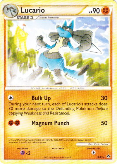 Lucario - 19/95 - Rare