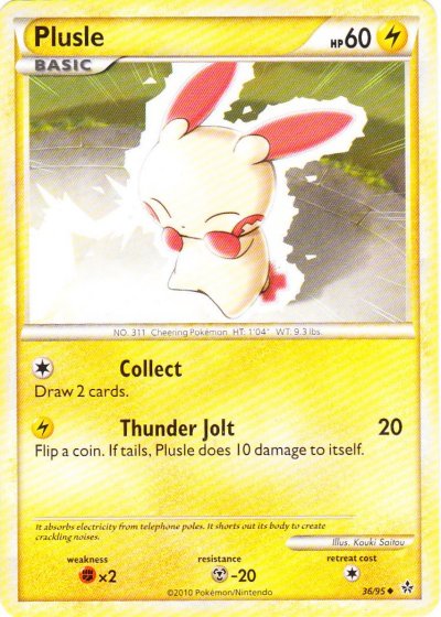 Plusle - 36/95 - Uncommon