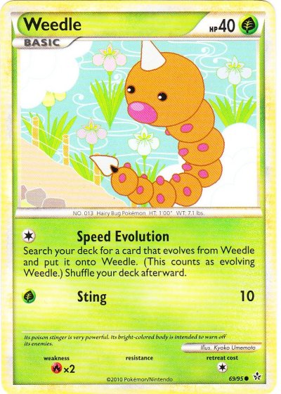 Weedle - 69/95 - Common