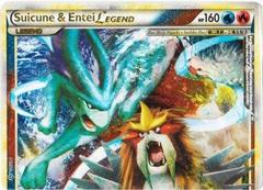 Suicune and Entei LEGEND (Top) - 94/95 - Rare Holo Legend