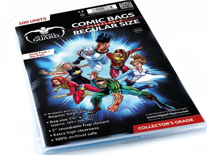 Ultimate Guard - Comic Bags Resealable - Regular