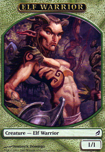 Elf Warrior Token