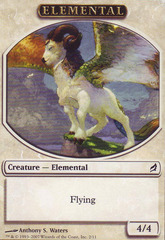 Elemental Token - White