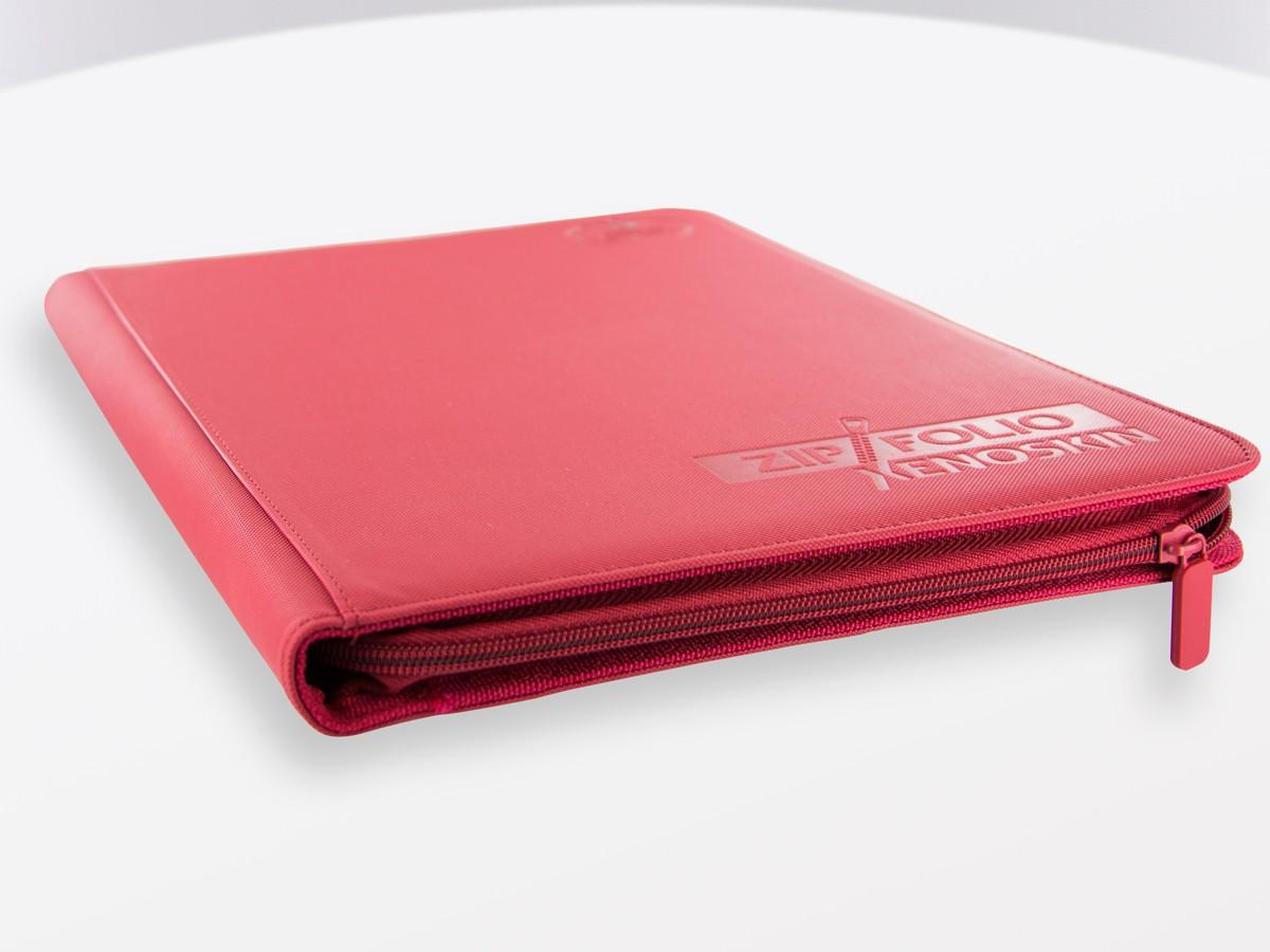 Ultimate Guard 9-Pocket Zipfolio Xenoskin - Red