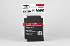 Ultimate Guard CARD DIVIDERS - black