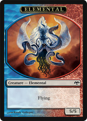 Elemental Token (Blue/Red)