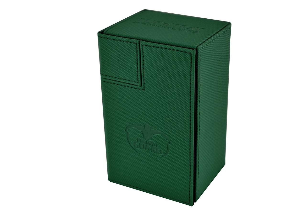 Ultimate Guard FLIPnTRAY DECK CASE 80+ - green