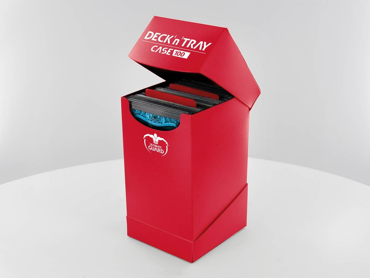 Ultimate Guard DECKnTRAY CASE 100+ - red