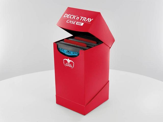 Ultimate Guard DECK'n'TRAY CASE 100+ - red