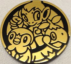 Silver Chimchar,Piplup,Turtwig Collectable Coin