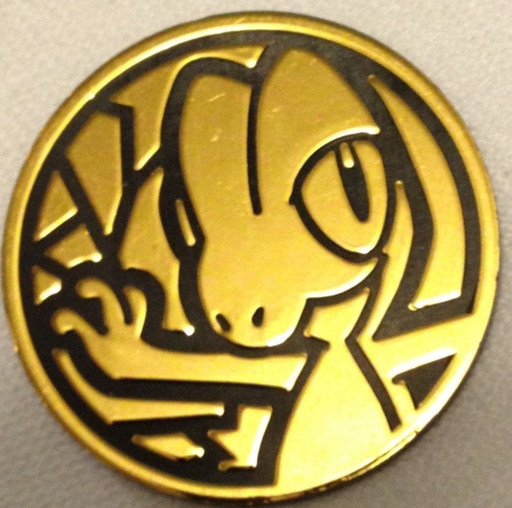 Gold Treecko Collectable Coin