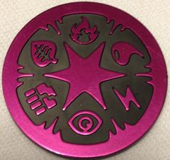 Purple Energy Collectable Coin