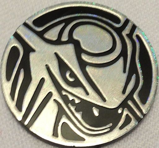 Silver Rayquaza Collectable Coin