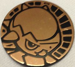 Bronze Cranidos Collectable Coin