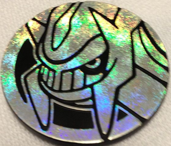 Silver Shiny Dialga Collectable Coin