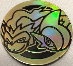 Gold Infernape and Gallade Coin