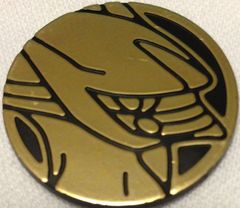 Gold Arceus Collectable Coin