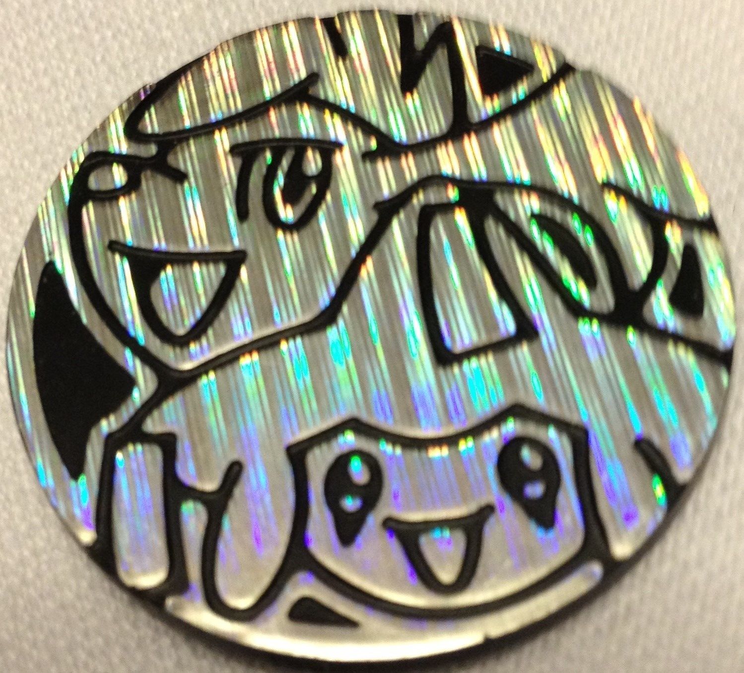 Silver Shaymin and Jirachi Collectable Coin