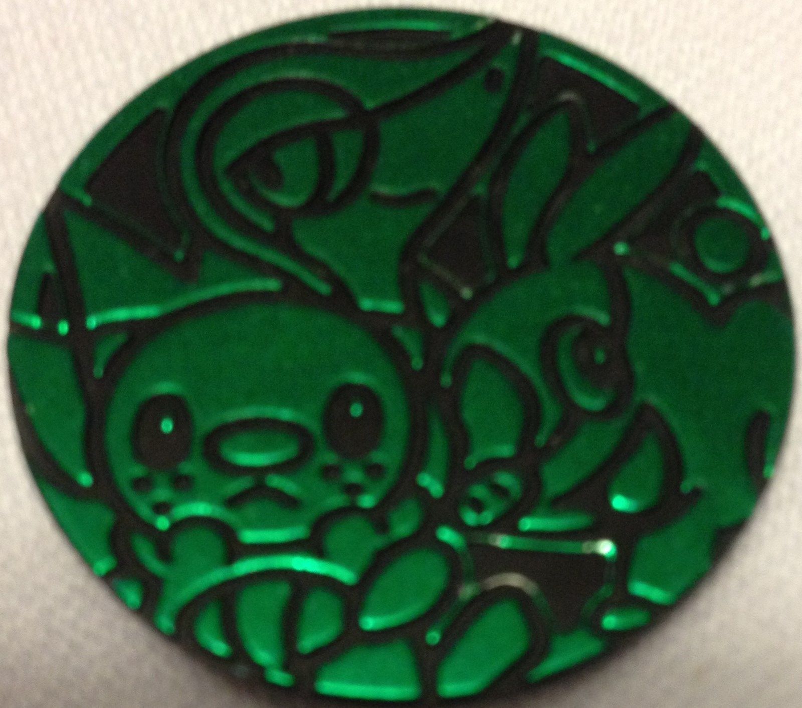 Green Snivy, Tepig, and Oshawott Collectable Coin