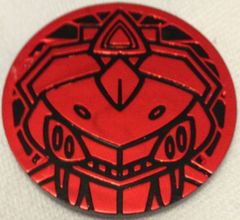 Red Genesect Collectable Coin