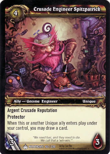 Crusade Engineer Spitzpatrick