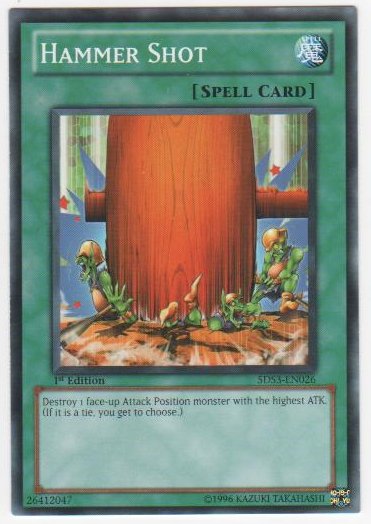 Hammer Shot - 5DS3-EN026 - Common - 1st Edition