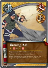 Burning Ash - J-647 - Uncommon - 1st Edition