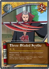 Three-Bladed Scythe - J-651 - Uncommon - 1st Edition