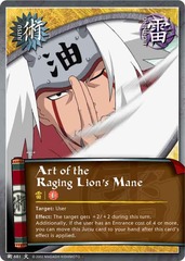 Art of the Raging Lion's Mane - J-681 - Uncommon - 1st Edition