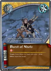 Burst of Shots - J-691 - Uncommon - 1st Edition