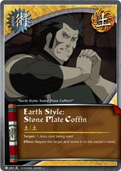 Earth Style: Stone Plate Coffin - J-693 - Uncommon - 1st Edition
