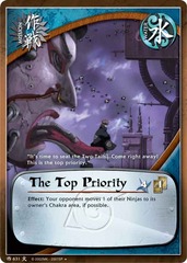 The Top Priority - M-631 - Uncommon - 1st Edition