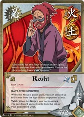 Roshi - N-813 - Super Rare - 1st Edition - Foil