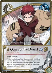 Gaara of the Desert - N-818 - Common - 1st Edition
