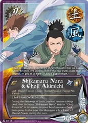 Shikamaru Nara & Choji Akimichi - N-819 - Rare - 1st Edition