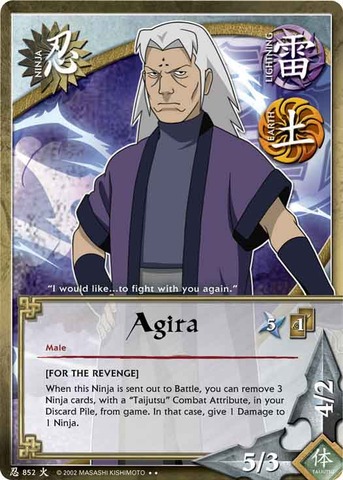 Agira - N-852 - Rare - 1st Edition