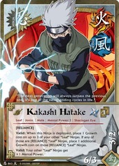 Kakashi Hatake - N-863 - Super Rare - 1st Edition - Foil
